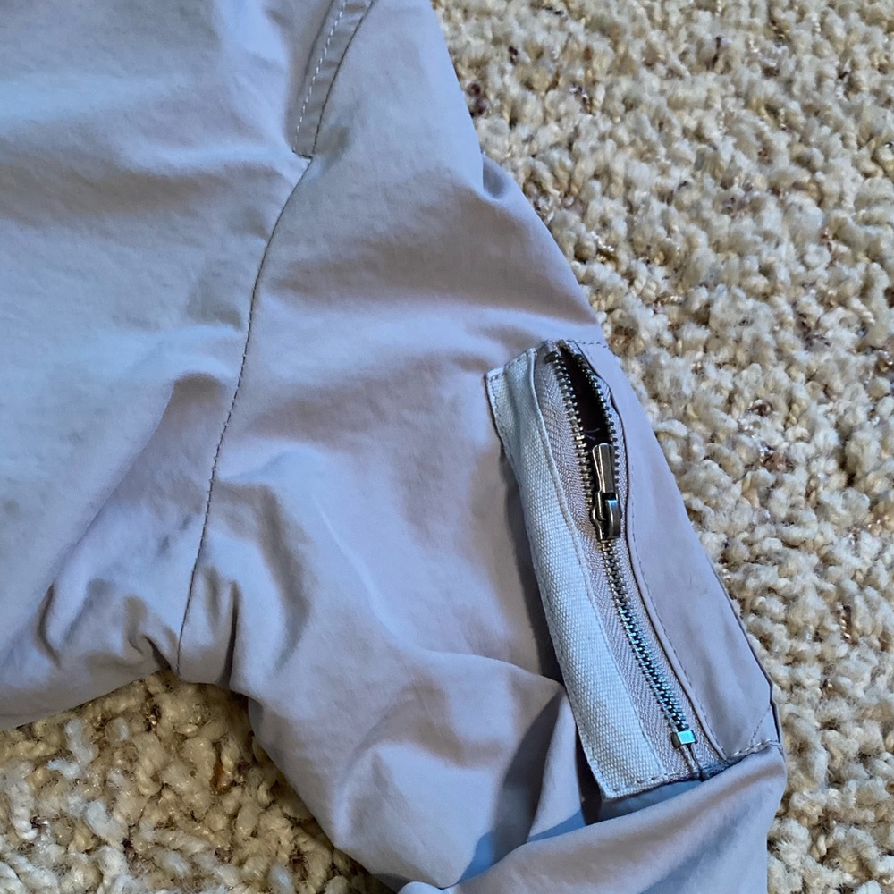 Gray Bomber Jacket - image 3